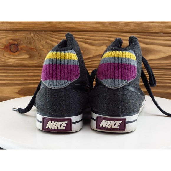 Nike Size 5.5 Women Sneaker Black Fabric‎ M - Picture 7 of 10